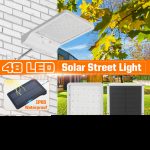 36 48 Led Solar Pir Motion Sensor Outdoor Street Light Garden Wall Lamp Usb