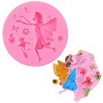 3d Silicone Fondant Mold Chocolate Polymer Clay Cupcake Topper Decorthe Fairy