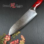 7 Inch Damascus Chef Knife 67 Layers Japanese Steel Vg 10 Cooking Tool Kitchen