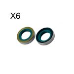 6 Sets Oil Seal Oilseal For Stihl 070 090 Chainsaw Oem 9640 003 1980