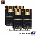 4 Box Nugano Gourmet Black Coffee Ganoderma Coffee 30 Sachets Free Ship