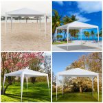 10×10 Ft Party Wedding Tent Outdoor Gazebo Heavy Duty Pavilion Event Canopy Us