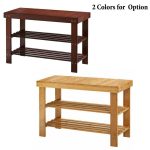 3 Tier Bamboo Storage Rack Shoes Rack Stand Books Shelf Holder Home Furniture