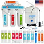5 Stage Reverse Osmosis System Drinking Water Filtration System 7 Extra Filter