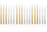10 Extra Tall Candles Holders Birthday Party Cake Topper Decoration Pick
