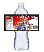 20 Pokemon Personalized Birthday Party Favors Water Bottle Labels Wrappers