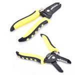 7 Cable Cutter Plastic Handle Electric Wire Stripper Cutting Plier Tool Kibvo