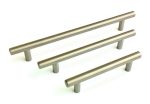 20 Pack Brushed Nickel Cabinet Pulls Stainless Steel Drawer T Bar Handles 4 12