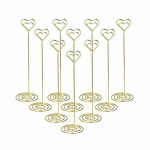 10 Pcs 8.6 Tall Table Number Holder Place Card Holders Stands Picture Holder