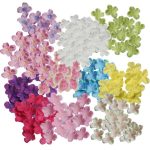 500x Colors Silk Flower Petals Artificial Flowers For Wedding Hydrangea Supplies