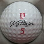 1 Gary Player Signature Logo Golf Ball Dunlop Gp Cir 1975 5