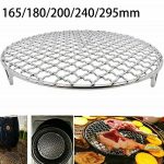 304 Stainless Steel Baking Rack Wire Oven Grill Sheet Round Cooling Baking Rack