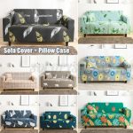 1 4 Seater Slipcover Sofa Covers Spandex Stretch Couch Cover Furniture Protector