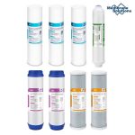 5 Stage Reverse Osmosis System Replacement Water Filter Set Ro Cartridges 8pcs