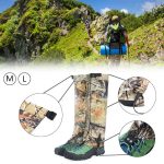 1 Set Waterproof Outdoor Hiking Walking Climbing Hunting Legging Gaiters Ca
