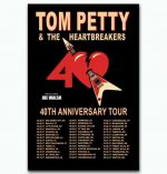 58227 Tom Petty Rock Music Band Concert Tour Wall Print Poster Ca