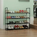 3 4 5 8 Tier Metal Shoe Rack Shelf Standing Storage Organizer Holder Entryway