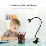 1 Pack Led Reading Lamp Cold Light Flexible Usb Foldable Bedside Table Lamps Zf