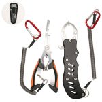 Fishing Pliers Scissors Line Cutter Hook Remover Fish Lip Gripper Grip Tool Kit