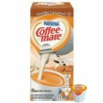 Nestle Liquid Coffee Creamer Vanilla Caramel Mini Cups 50 Box Bbd 01 2021