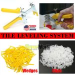 Tile Leveling System Clips Wedges Pliers Plastic Spacer Tiling Tool Flooring