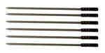 Extra Strength Stainless Steel Bbq Skewers 25 X 1 2 In 6 Pack Free Shipping