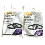 Hdx Belts Eureka U Style Vacuum Cleaner Belts 1 Pack Of 2 Belts Made In Usa