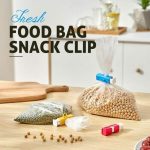 Fresh Food Bag Snack Clip 3pcs Ji