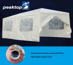 10×20 Outdoor Canopy Party Wedding Tent White Heavy Duty Pavilion Event Gazebo