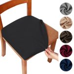 Stretch Dining Room Chair Seat Cover Slipcover Wedding Decor Washable Removable