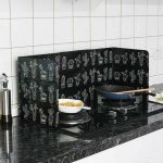 Folding Kitchen Cooking Oil Splash Screen Cover Anti Splatter Guard Stove R3k8