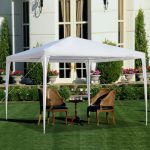 Outdoor Canopy 10×10 Ft Party Wedding Tent Gazebo Pavilion Tent White