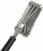 Bbq Grill Brush 18 Grill Brush Stainless Steel Brush W Wire Bristles 3 In 1