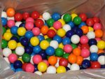 Double Bubble One Inch Gumballs Assorted Flavors 5 Pound Box Gum Balls 1 Inch