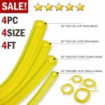 Engine Petrol Fuel Gas Line Hose Pipe Kit For Trimmer Chainsaw Blower 4 Sizes