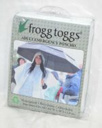 Frogg Toggs Emergency Rain Poncho White Ultra Lite Waterproof