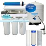 Ro Water Filter Reverse Osmosis Filtration System W Uv Light 150 Gpd