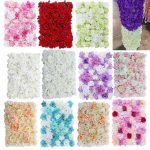 Artificial Fake Flower Wall Panel For Bouquet Wedding Party Home Decor