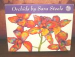 Orchids Note Cards By Sara Steele 16 Blank Cards Envelopes Boxed 4 75 X 6 5