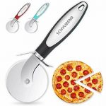 Schvubenr Premium Pizza Cutter Stainless Steel Pizza Cutter Wheel Easy To
