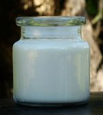 150hr 900g White Tea Lavender Essential Oil Organic Soy Jar Candle Snuffer