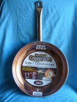 11 Non Stick Ceramic Round Copper Frying Pan Stove Top Oven Induction