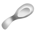 Spoon Rest Stainless Steel Metal Kitchen Utensil Holder Heat And Dishwasher Safe