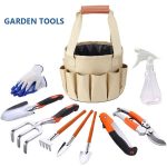 Garden Tools Set 10 Piece Heavy Duty Gardening Kit Gardening Tools With Gloves