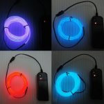 Flexible Led Light El Wire String Rope Neon Lamp Diy Cosplay Costumes Decor