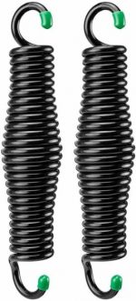 Swingmate Black Porch Swing Springs For Hammock Chairs Or Porch Swings