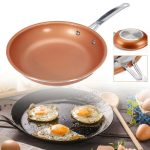 Non Stick Copper Frying Pan With Ceramic Coating And Induction Cooking