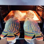 Fe Kq Kitchen Heat Resistant Glove Oven Mitts Pot Holder Baking Bbq Cooking P