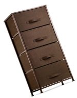 Storage Chest Cabinet Drawer Dresser Organizer Bedroom Furniture Closet Brown