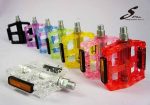 Bicycle Pedals Plastic Colors Road Bike Fixie Cycling Parts Mit
